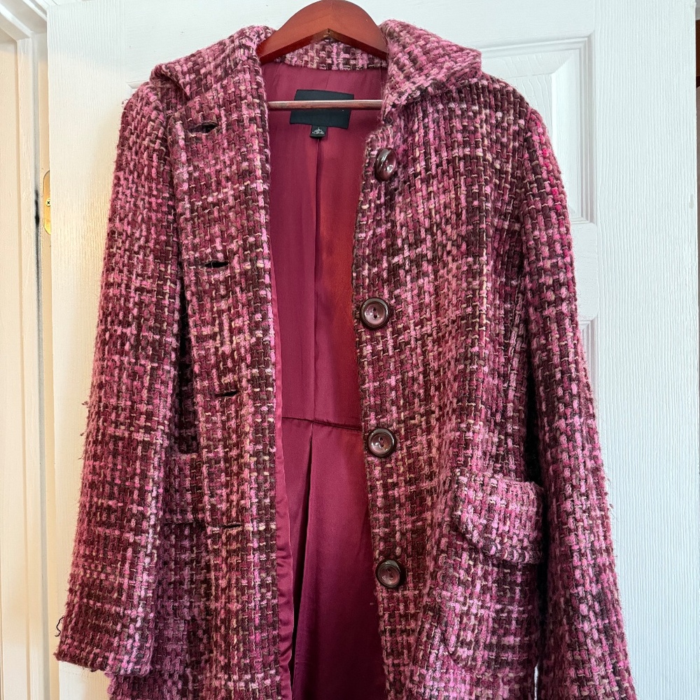 Vintage (circa mid 2000’s) Banana Republic Berry Color Jacket